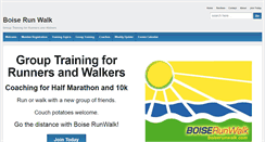 Desktop Screenshot of boiserunwalk.com